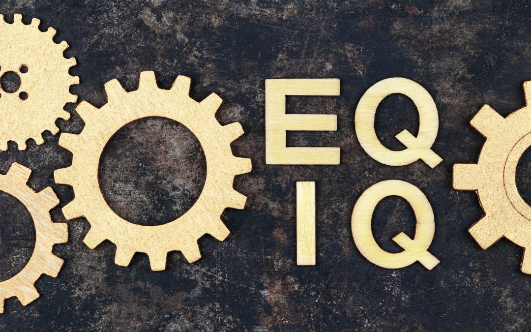 Intelligence and emotional quotient concept